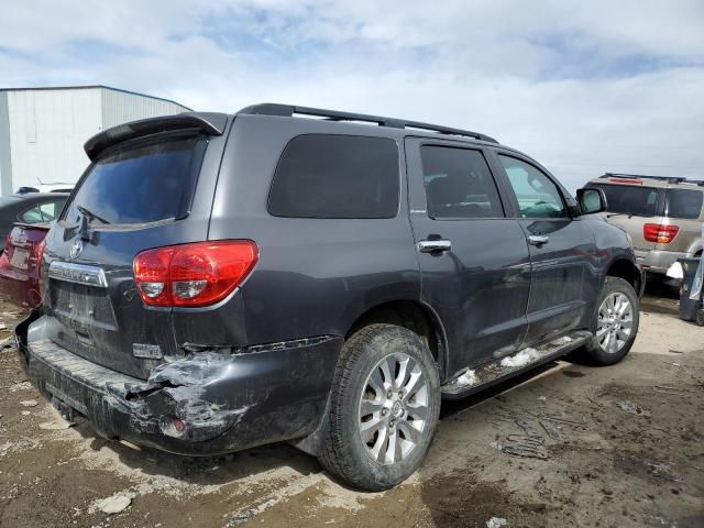 5TDDY5G10GS142281 - 2016 TOYOTA SEQUOIA PLATINUM GRAY photo 3