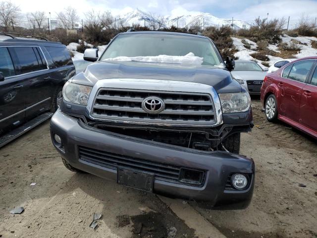 5TDDY5G10GS142281 - 2016 TOYOTA SEQUOIA PLATINUM GRAY photo 5