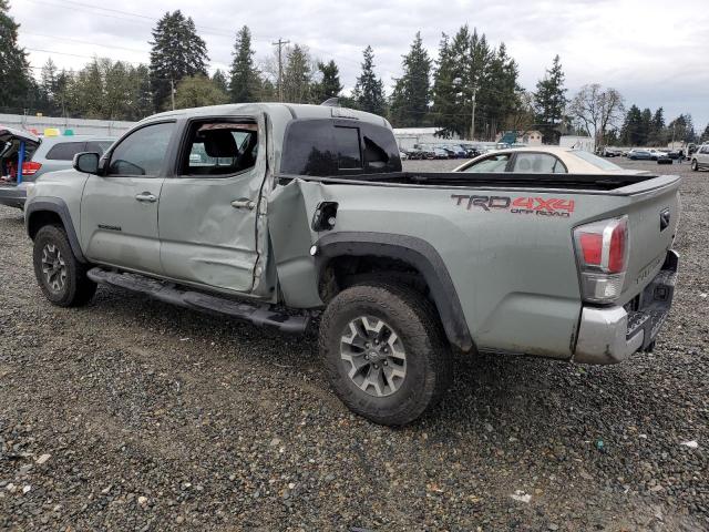 3TMDZ5BN0NM138008 - 2022 TOYOTA TACOMA DOUBLE CAB GRAY photo 2