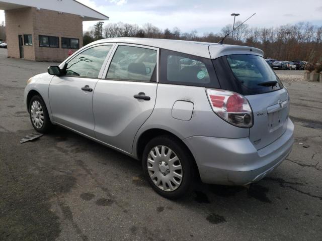 2T1KR32E08C704273 - 2008 TOYOTA COROLLA MA XR SILVER photo 2