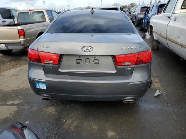 5NPEU4AF8AH631474 - 2010 HYUNDAI SONATA SE GRAY photo 6