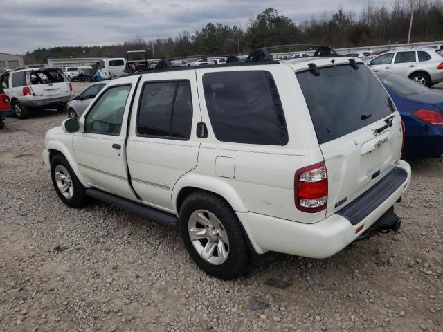 JN8DR09X22W657796 - 2002 NISSAN PATHFINDER LE თეთრი ფოტო 2