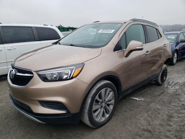 KL4CJASB5JB685563 - 2018 BUICK ENCORE PREFERRED TAN photo 1