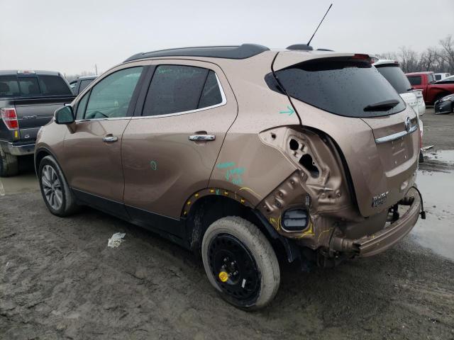 KL4CJASB5JB685563 - 2018 BUICK ENCORE PREFERRED TAN photo 2