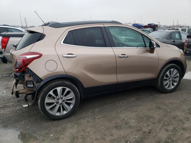 KL4CJASB5JB685563 - 2018 BUICK ENCORE PREFERRED TAN photo 3