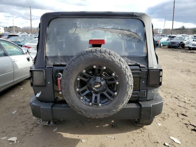 1C4AJWAG8HL626552 - 2017 JEEP WRANGLER SPORT BLACK photo 6