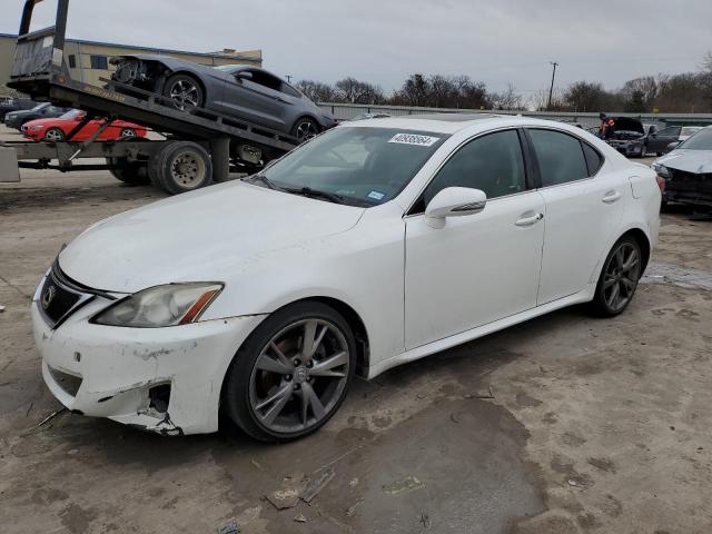 JTHBF5C26A5119210 - 2010 LEXUS IS 250 WHITE photo 1