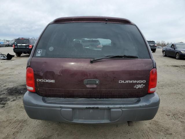 1D4HR38NX3F580601 - 2003 DODGE DURANGO SPORT BURGUNDY photo 6