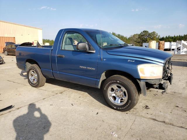 1D7HA16K26J186213 - 2006 DODGE RAM 1500 ST BLUE photo 4