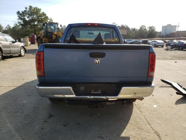 1D7HA16K26J186213 - 2006 DODGE RAM 1500 ST BLUE photo 6