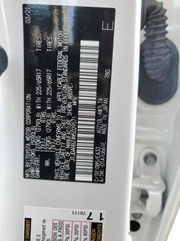 JTJDARBZ4M5029571 - 2021 LEXUS NX 300 BASE 白色 照片 12