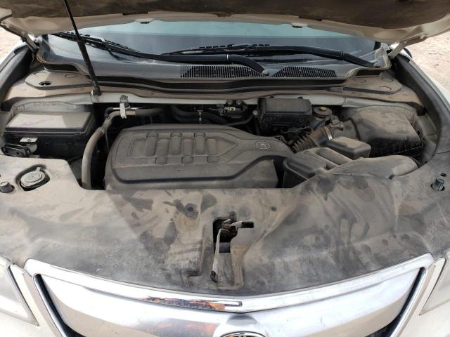 5FRYD4H40EB048238 - 2014 ACURA MDX TECHNOLOGY WHITE photo 11