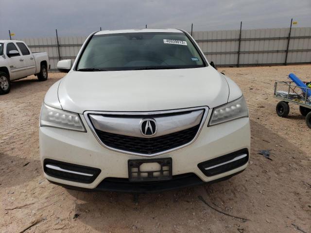 5FRYD4H40EB048238 - 2014 ACURA MDX TECHNOLOGY WHITE photo 5