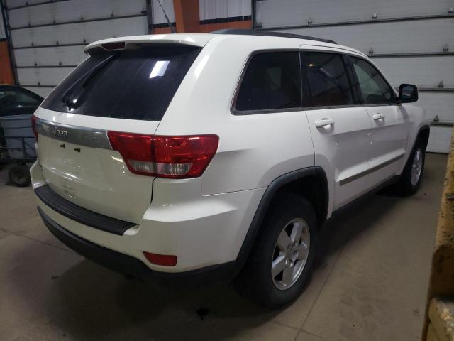 1J4RR4GG8BC525472 - 2011 JEEP GRAND CHER LAREDO WHITE photo 3
