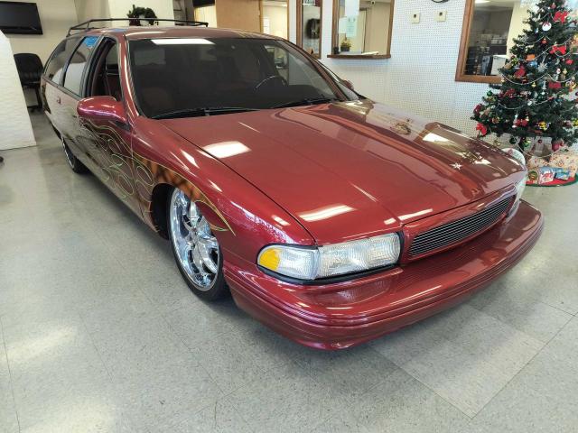 1G1BL83E3NW156116 - 1992 CHEVROLET CAPRICE RED photo 1