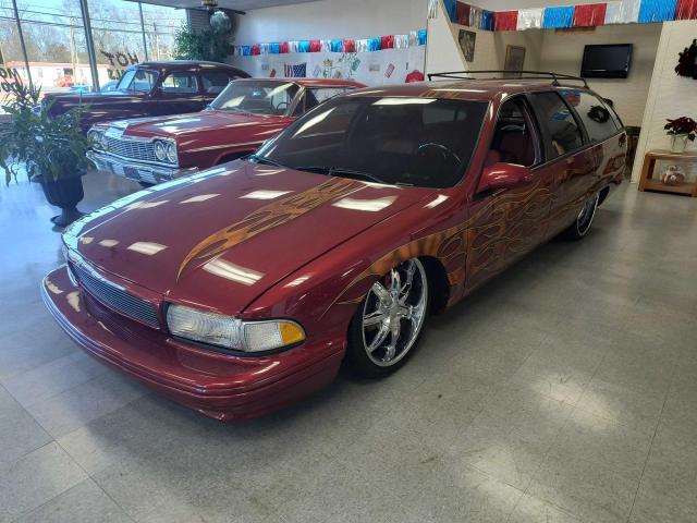 1G1BL83E3NW156116 - 1992 CHEVROLET CAPRICE RED photo 2