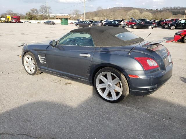 1C3LN65L58X075496 - 2008 CHRYSLER CROSSFIRE LIMITED GRAY photo 2