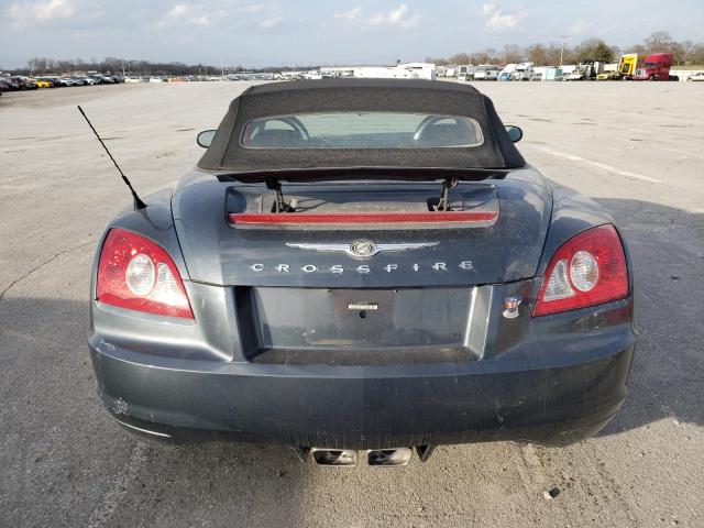 1C3LN65L58X075496 - 2008 CHRYSLER CROSSFIRE LIMITED GRAY photo 6