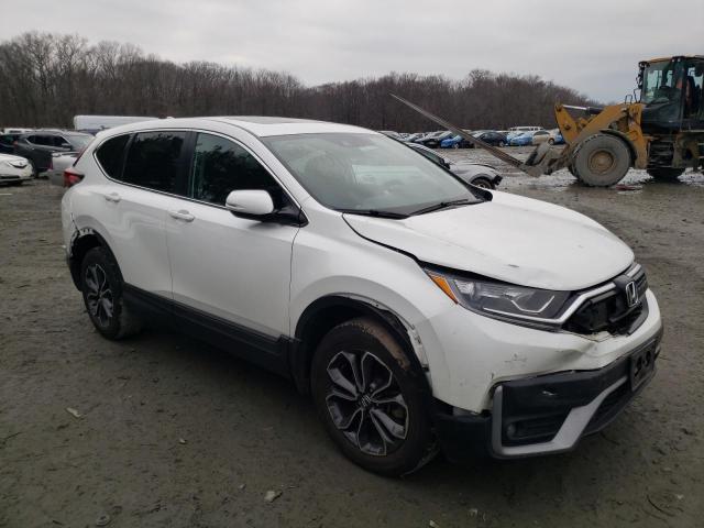 2HKRW2H58MH618984 - 2021 HONDA CR-V EX WHITE photo 4