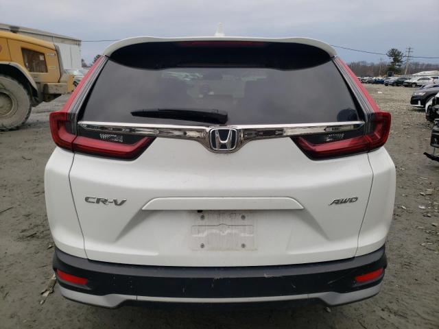 2HKRW2H58MH618984 - 2021 HONDA CR-V EX WHITE photo 6