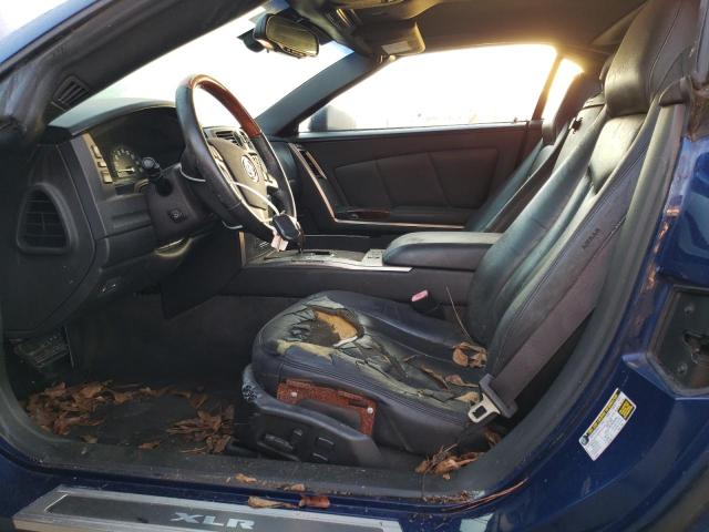 1G6YV34A155604162 - 2005 CADILLAC XLR BLUE photo 7