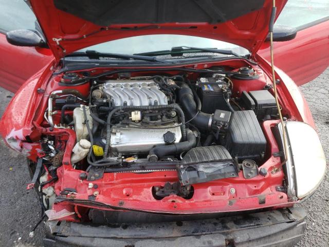 4A3AE75H13E008710 - 2003 MITSUBISHI ECLIPSE SPYDER GTS RED photo 11