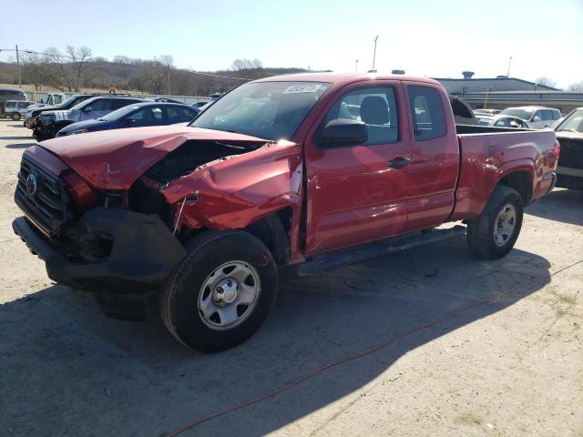 5TFRX5GN0KX143221 - 2019 TOYOTA TACOMA ACCESS CAB RED photo 1