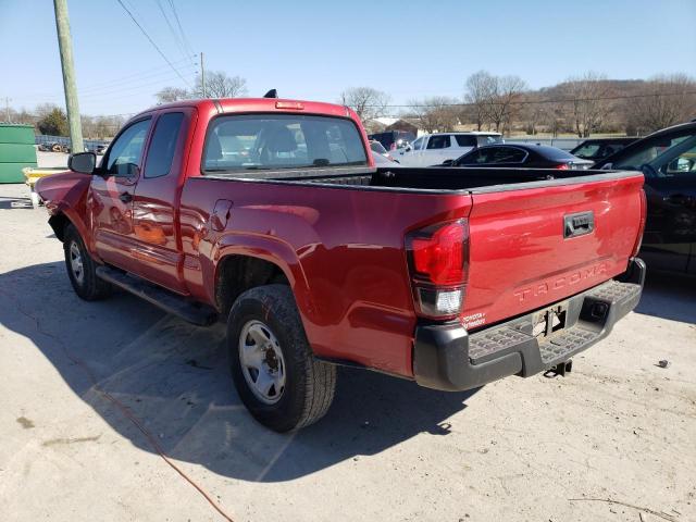 5TFRX5GN0KX143221 - 2019 TOYOTA TACOMA ACCESS CAB RED photo 2