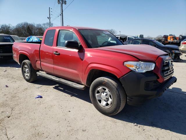 5TFRX5GN0KX143221 - 2019 TOYOTA TACOMA ACCESS CAB RED photo 4