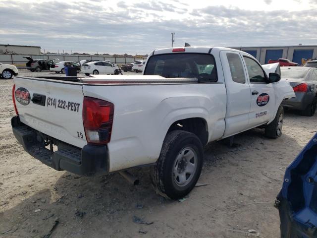 5TFRX5GNXJX123086 - 2018 TOYOTA TACOMA ACCESS CAB WHITE photo 3