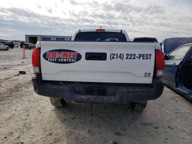 5TFRX5GNXJX123086 - 2018 TOYOTA TACOMA ACCESS CAB თეთრი ფოტო 6