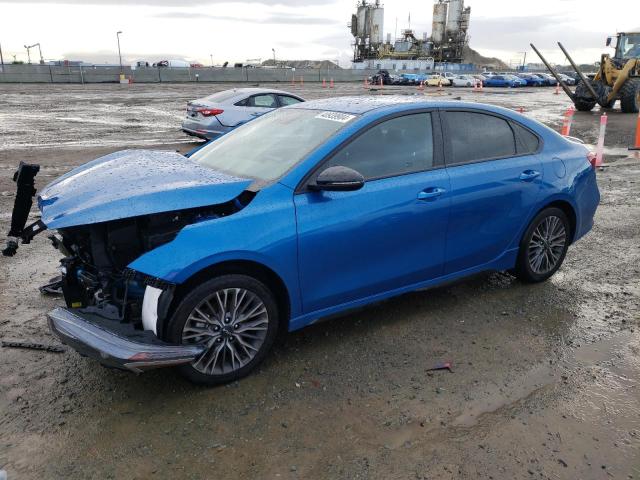 3KPF54ADXPE663694 - 2023 KIA FORTE GT LINE BLUE photo 1