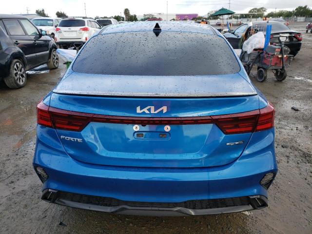 3KPF54ADXPE663694 - 2023 KIA FORTE GT LINE BLUE photo 6