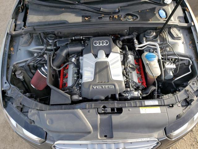 WAUVGAFH7FN001949 - 2015 AUDI S5 PRESTIG GRAY photo 11