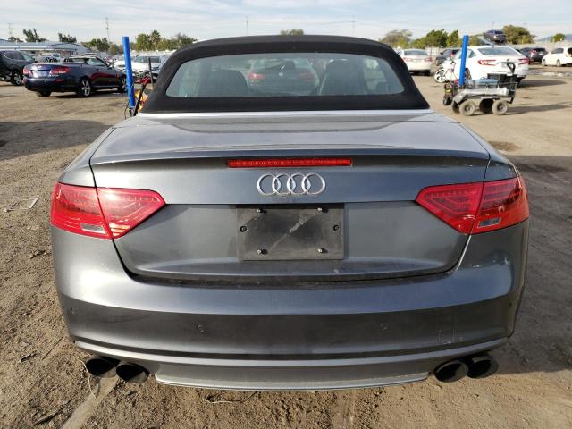 WAUVGAFH7FN001949 - 2015 AUDI S5 PRESTIG GRAY photo 6
