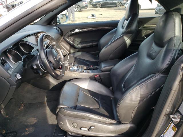 WAUVGAFH7FN001949 - 2015 AUDI S5 PRESTIG GRAY photo 7