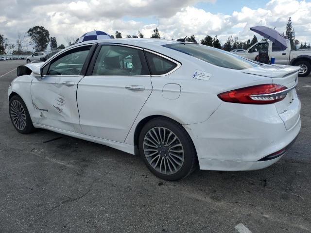 3FA6P0RU4JR248481 - 2018 FORD FUSION TITANIUM/PLATINUM HEV WHITE photo 2