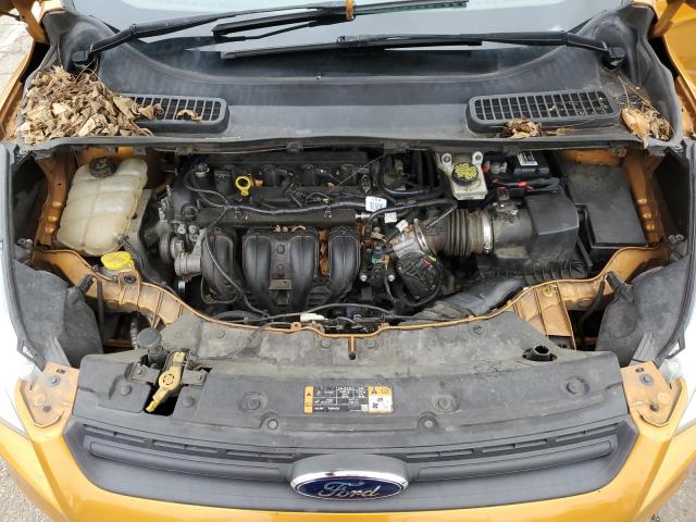 1FMCU0F7XGUA81027 - 2016 FORD ESCAPE S ORANGE photo 12