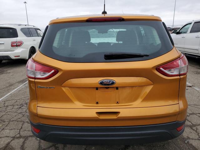 1FMCU0F7XGUA81027 - 2016 FORD ESCAPE S ORANGE photo 6