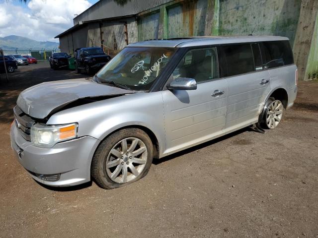 2FMGK5DC0BBD11970 - 2011 FORD FLEX LIMITED SILVER photo 1