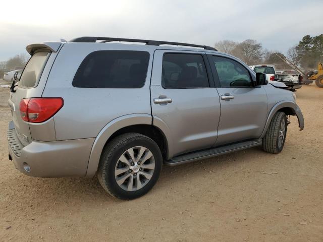 5TDKY5G10FS058130 - 2015 TOYOTA SEQUOIA LIMITED SILVER photo 3