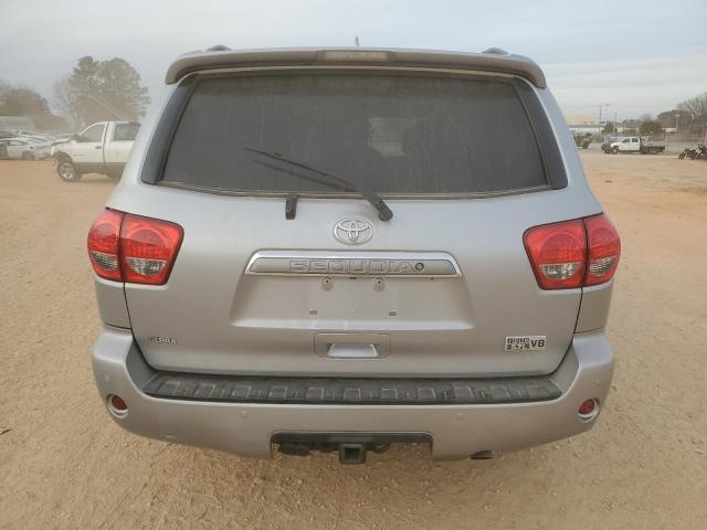5TDKY5G10FS058130 - 2015 TOYOTA SEQUOIA LIMITED SILVER photo 6