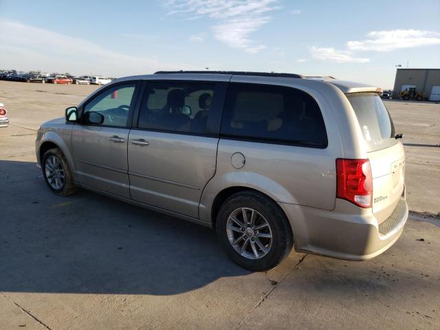 2C4RDGCG5FR527429 - 2015 DODGE GRAND CARA SXT BEIGE photo 2