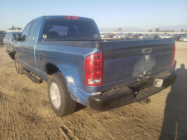 1D7HA18N35J652494 - 2005 DODGE RAM 1500 ST BLUE photo 2