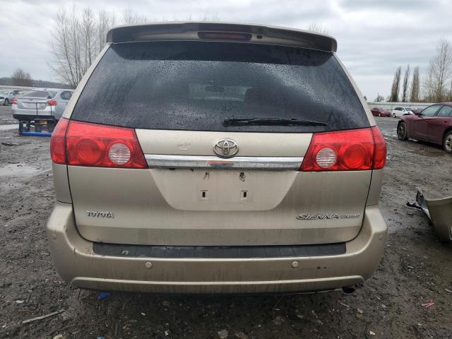 5TDZK22C69S271191 - 2009 TOYOTA SIENNA XLE TAN photo 6