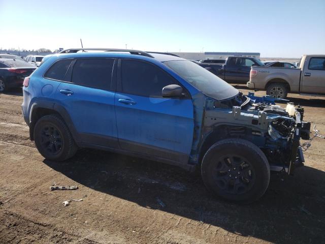 1C4PJMBX1MD186529 - 2021 JEEP CHEROKEE TRAILHAWK BLUE photo 4