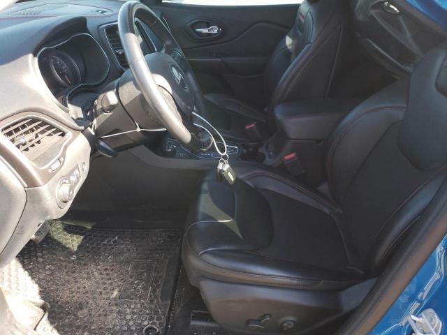 1C4PJMBX1MD186529 - 2021 JEEP CHEROKEE TRAILHAWK 蓝色 照片 7