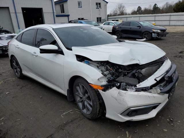 19XFC1F34KE202214 - 2019 HONDA CIVIC EX WHITE photo 4