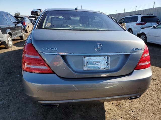 WDDNG8GB9BA395032 - 2011 MERCEDES-BENZ S 550 4MATIC SILVER photo 6