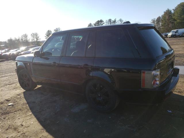 SALME15487A251611 - 2007 LAND ROVER RANGE ROVE HSE BLACK photo 2